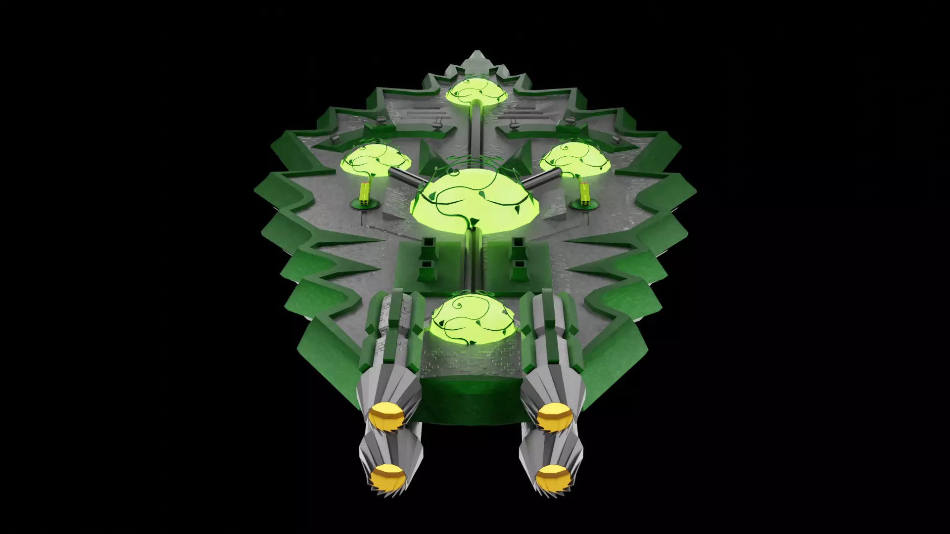 Arborec Dreadnaught 3D model_0