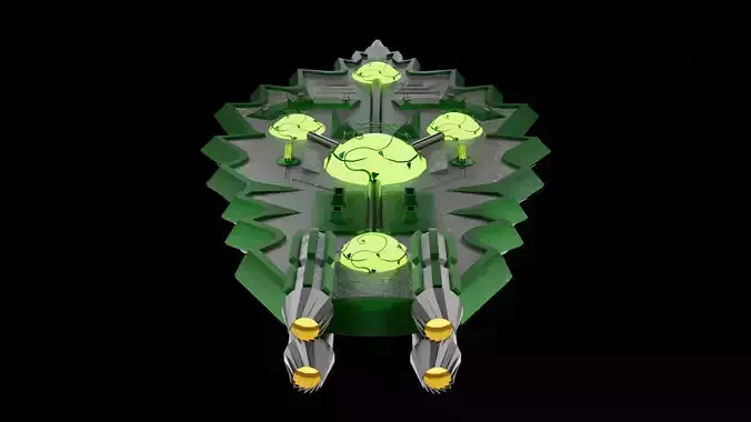 Arborec Dreadnaught 3D model