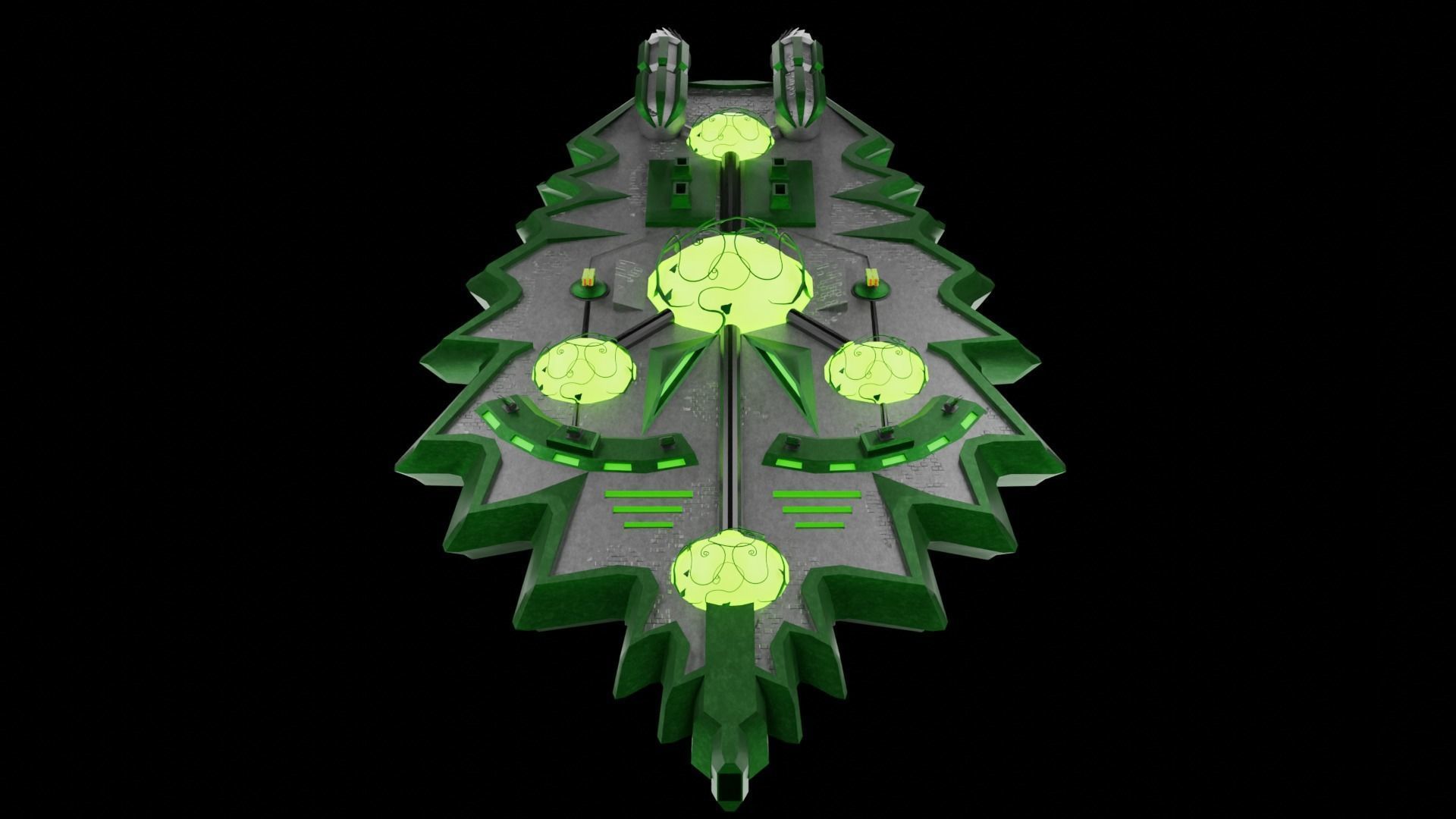 Arborec Dreadnaught 3D model_5