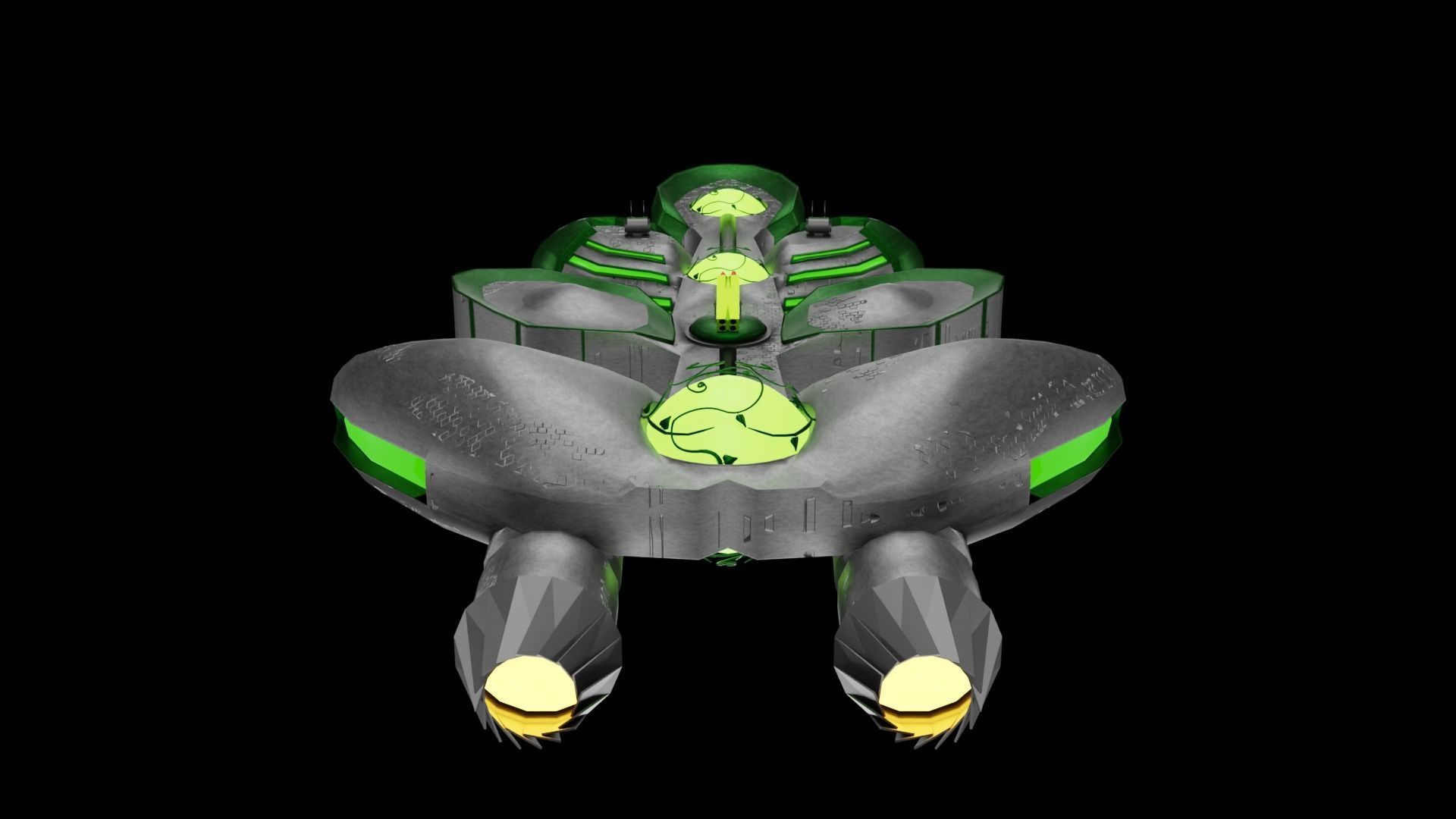 Arborec Carrier 3D model_2