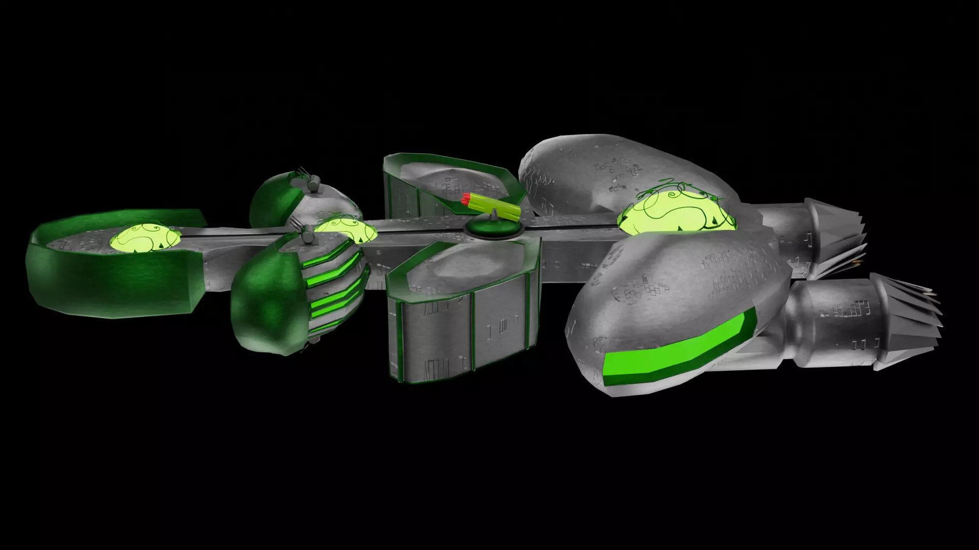 Arborec Carrier 3D model_0