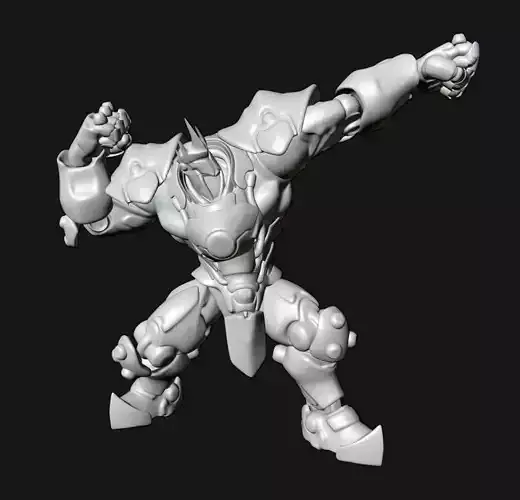 Reinhardt - Flex 3D print model