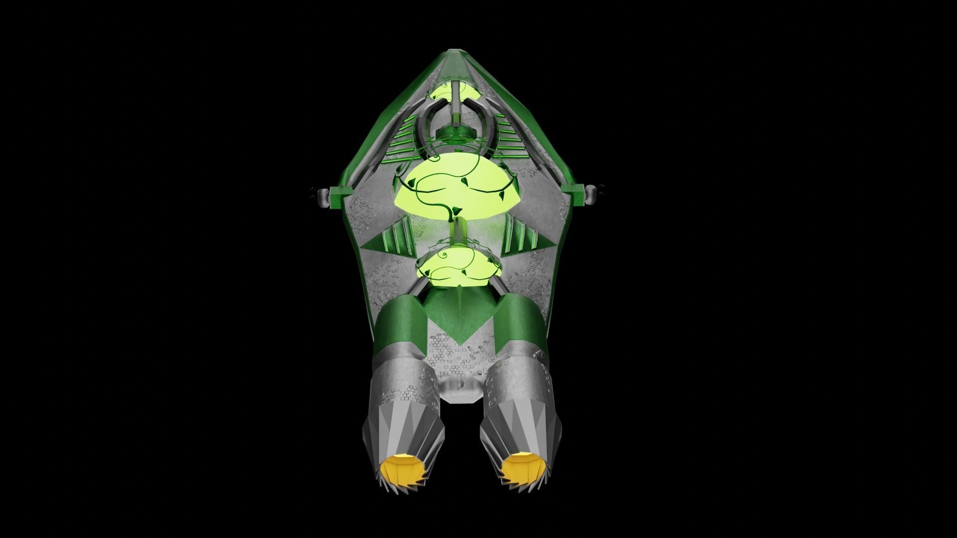 Arborec Cruiser 3D model_2