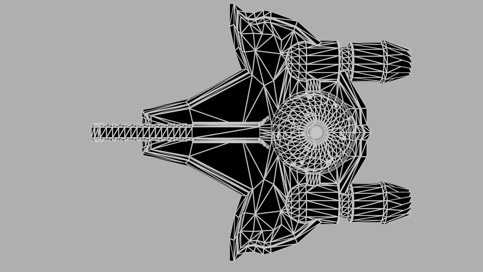 Arborec Destroyer 3D model_8