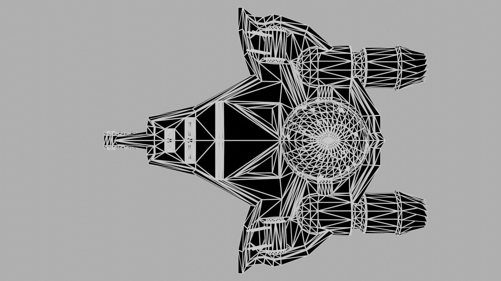 Arborec Destroyer 3D model_11