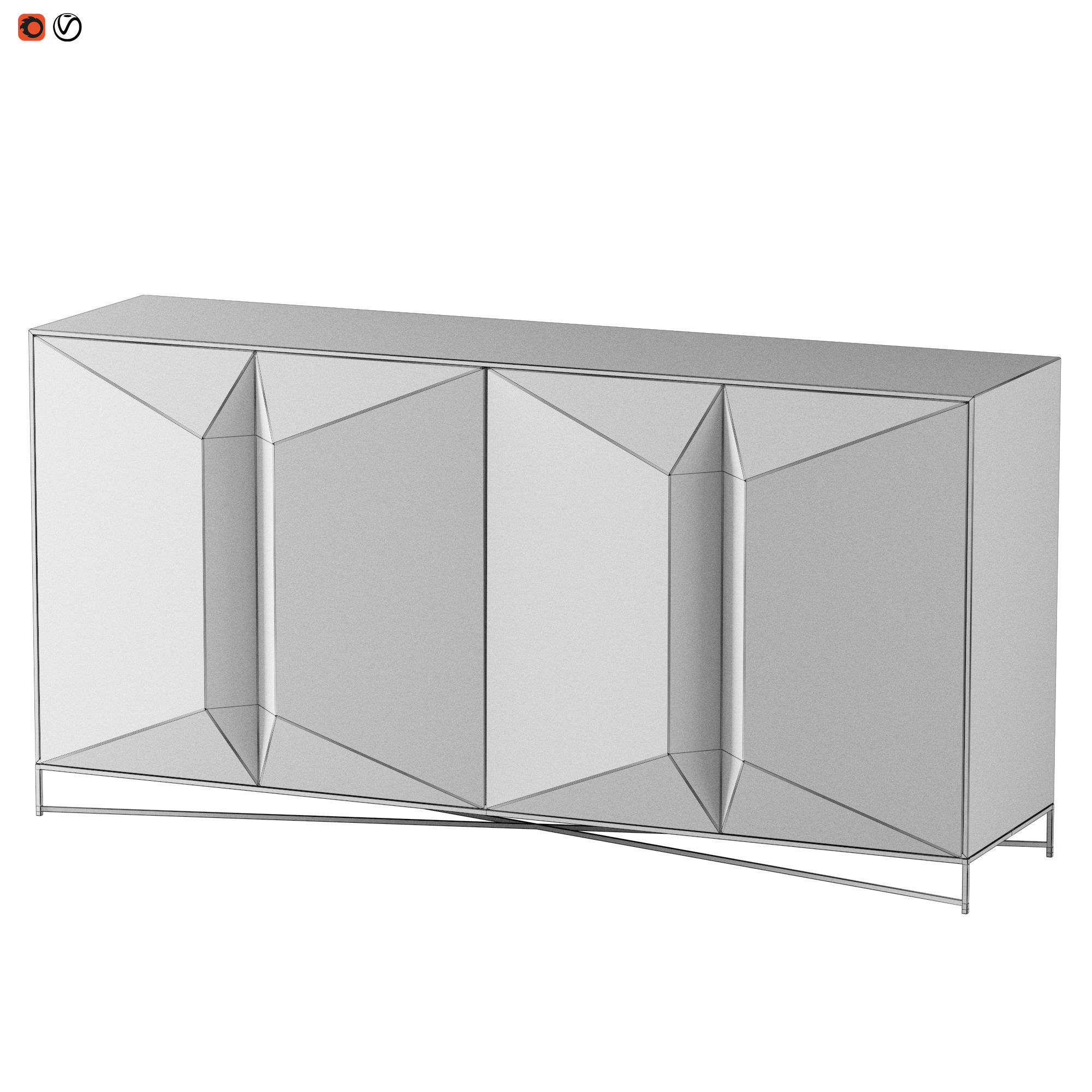 SIDEBOARD KIRISHI 3D model_1
