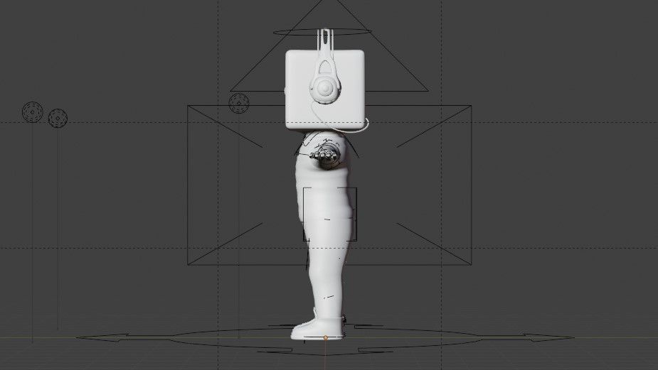 Tobi 3D character Low-poly 3D model_11