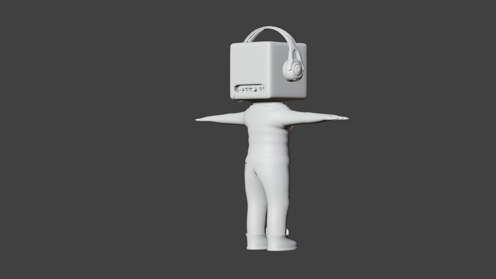 Tobi 3D character Low-poly 3D model_23