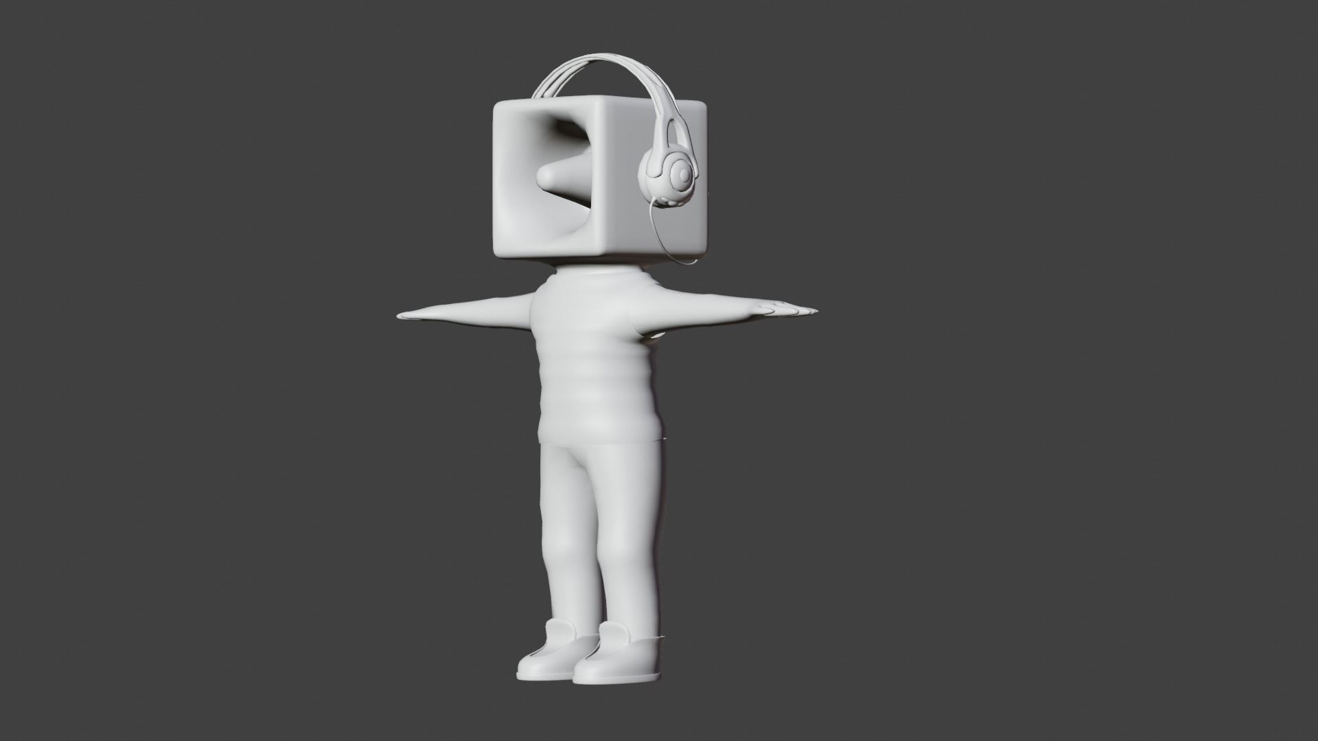 Tobi 3D character Low-poly 3D model_21