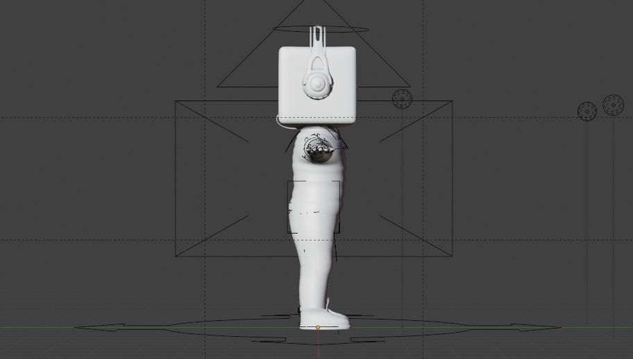 Tobi 3D character Low-poly 3D model_12