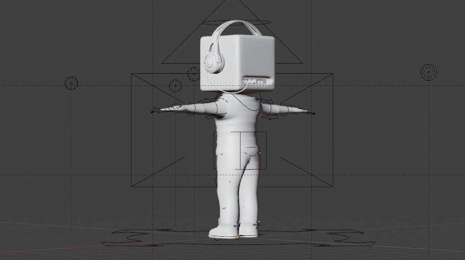 Tobi 3D character Low-poly 3D model_14