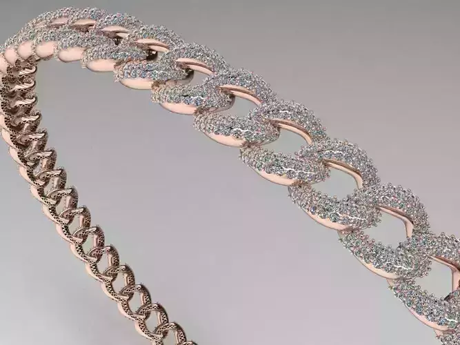 Cuban  Chain Bracelet   529