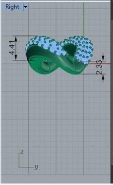 Cuban  Chain Bracelet   529 3D print model_4