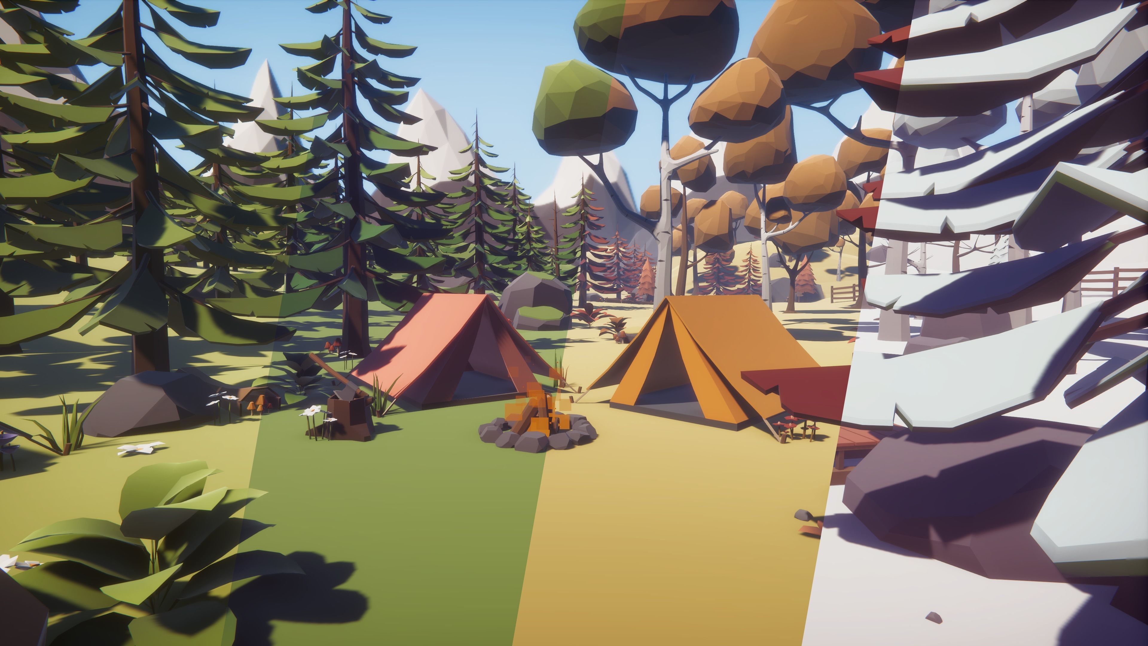 Low Poly Asset Bundle Low-poly 3D model_9