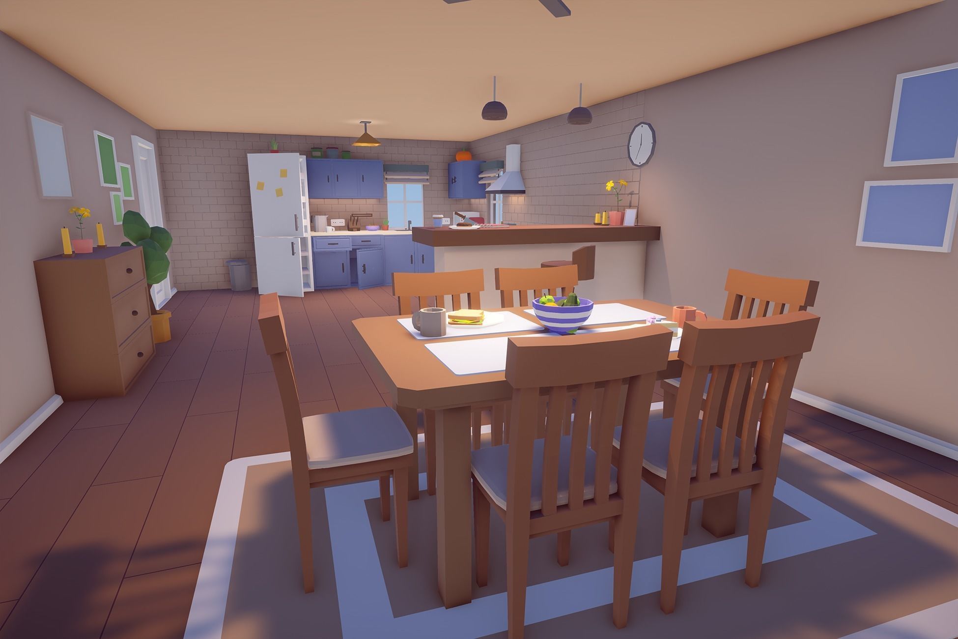 Low Poly Asset Bundle Low-poly 3D model_11