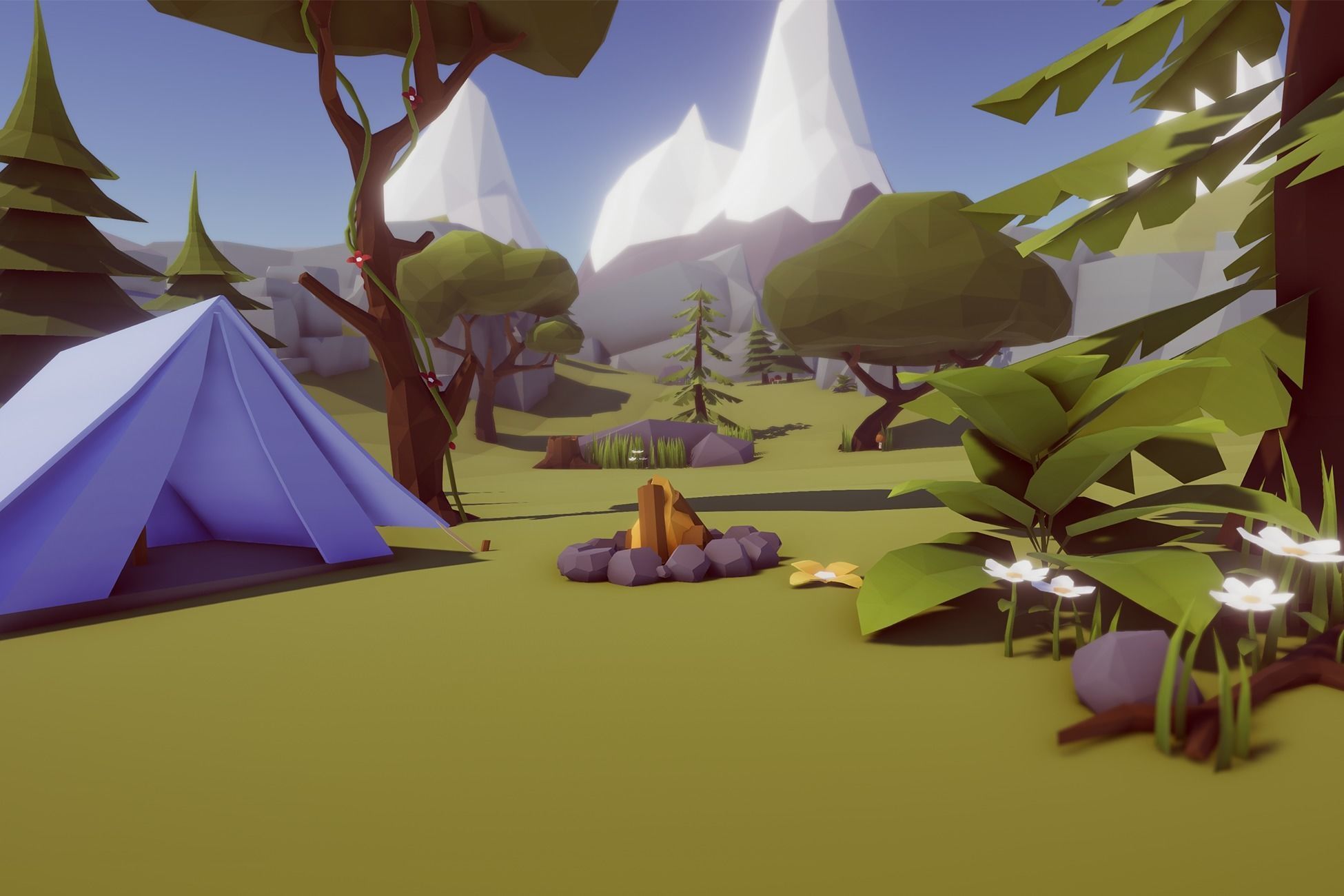 Low Poly Asset Bundle Low-poly 3D model_24