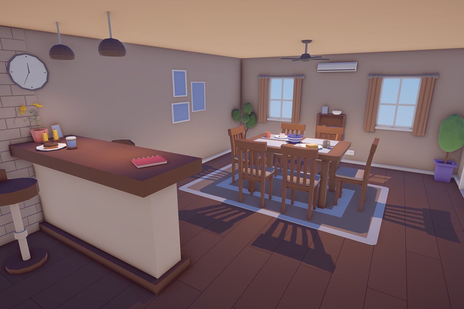 Low Poly Asset Bundle Low-poly 3D model_17