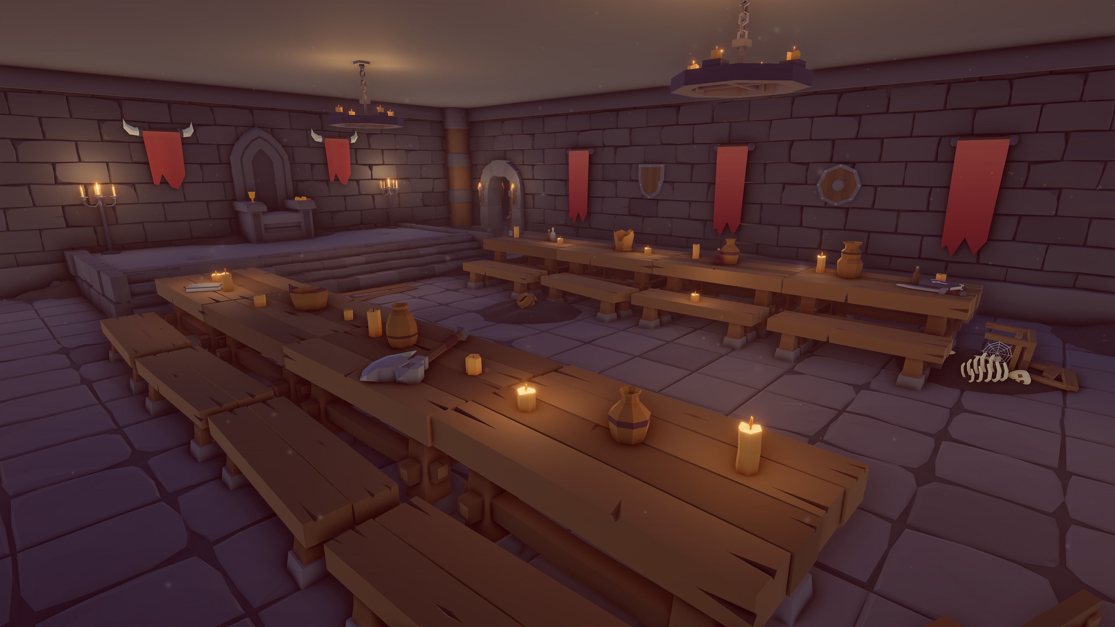 Low Poly Asset Bundle Low-poly 3D model_7