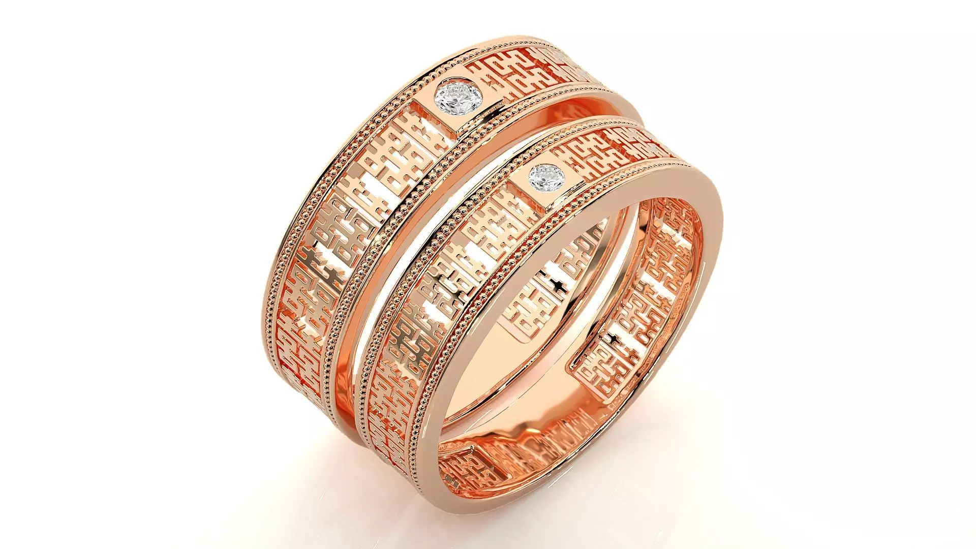 Band ring - NC117 3D print model