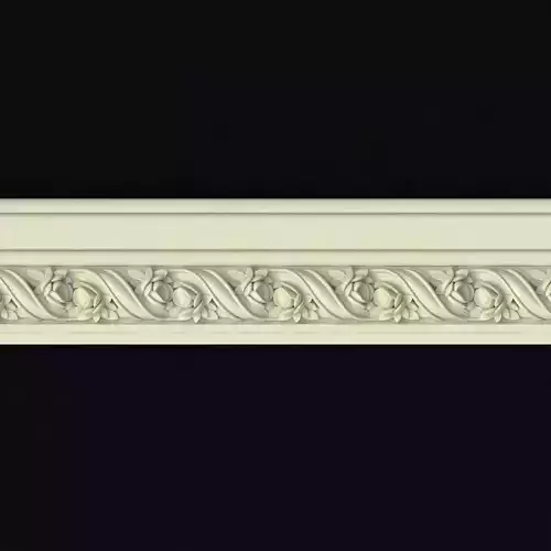 baguette decorative crown moulding
