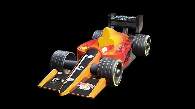 F1 Toy Car 3D model
