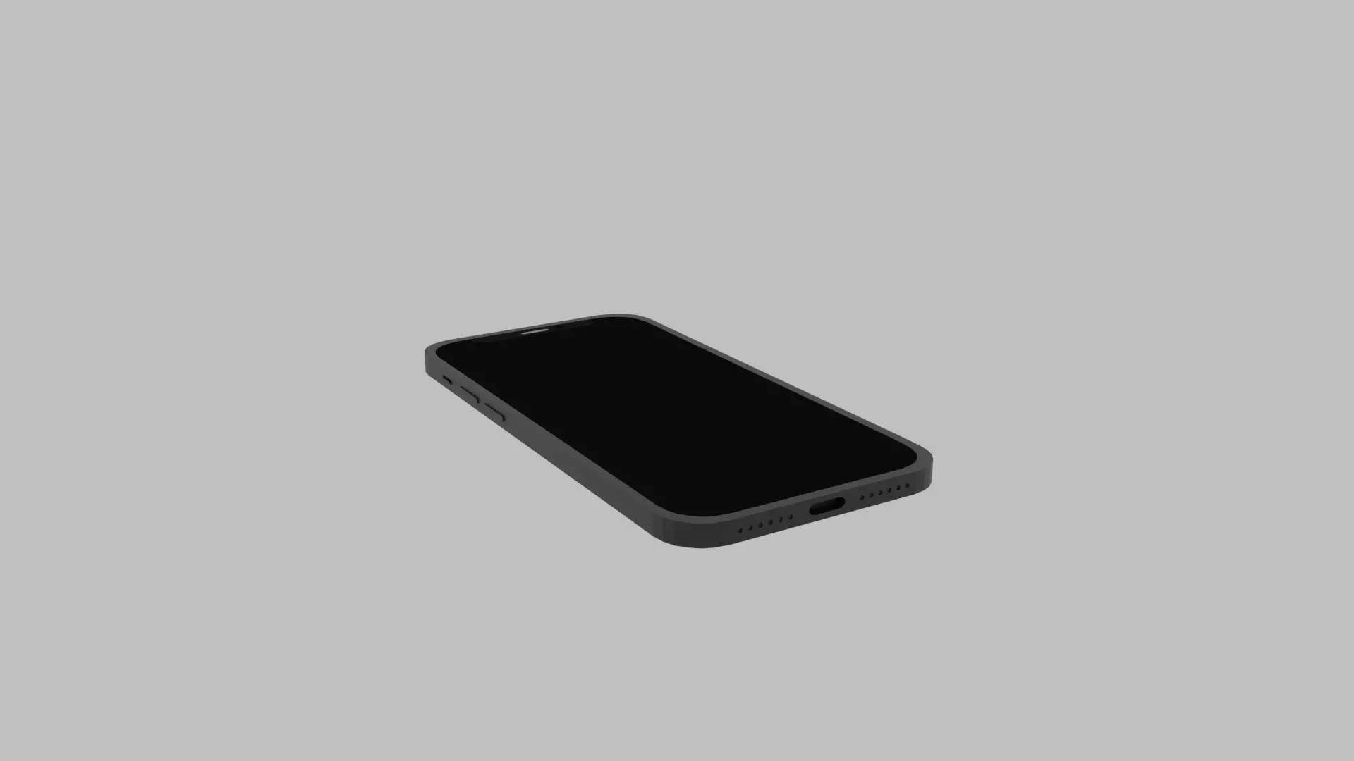 iPhone 12 mini Free low-poly 3D model