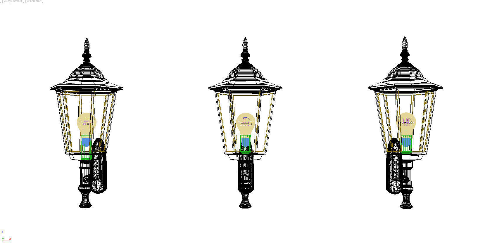  lamp 3d model  by  3 materials 3D model_5