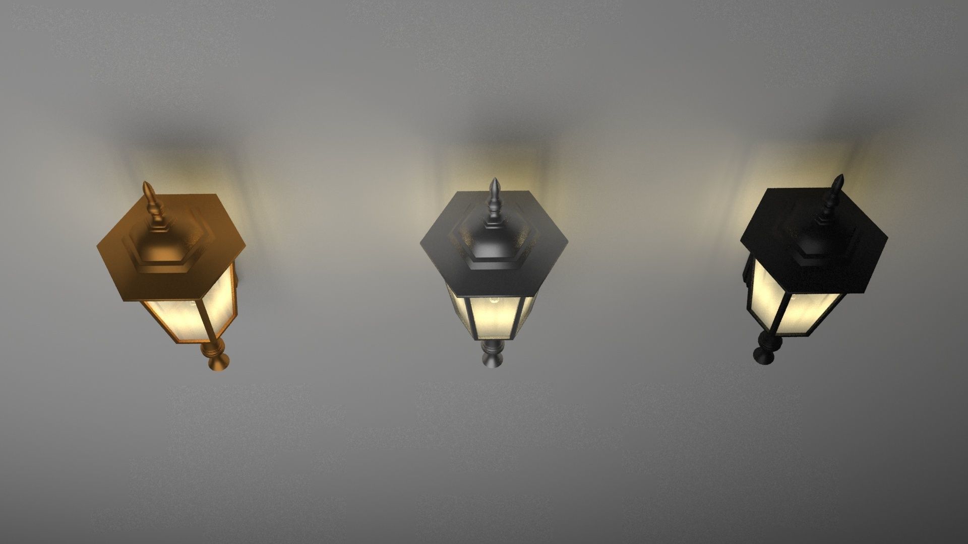  lamp 3d model  by  3 materials 3D model_6