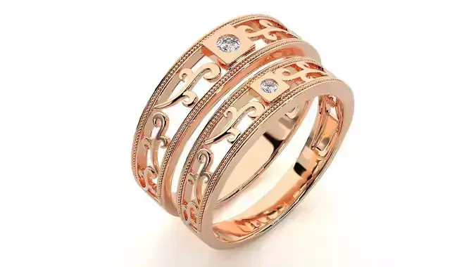 Band ring - N44  3