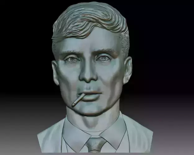 Custom portrait by your photo - Bas-relief for CNC router Free 3D print model