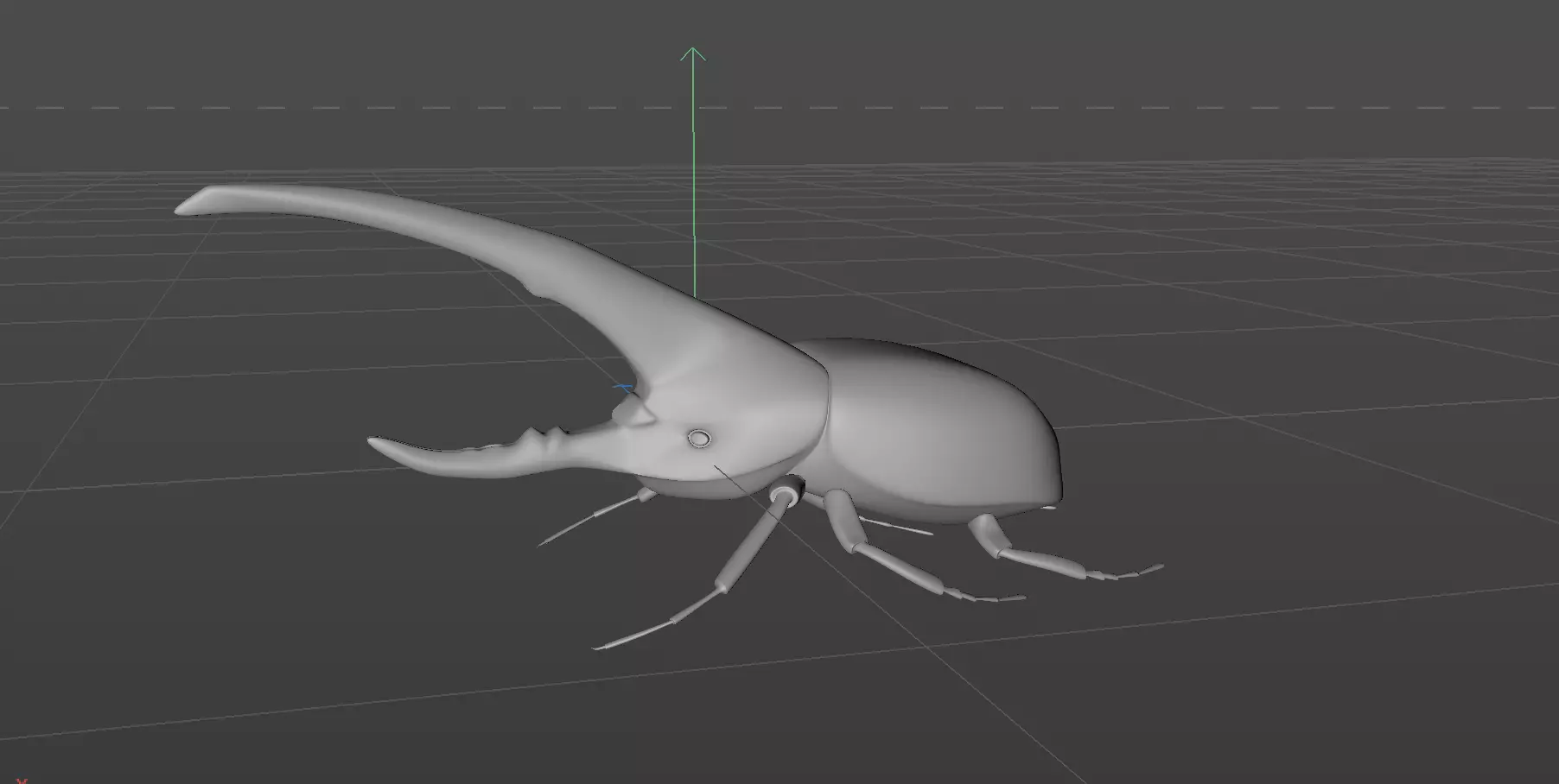 heracles beetle Free 3D print model