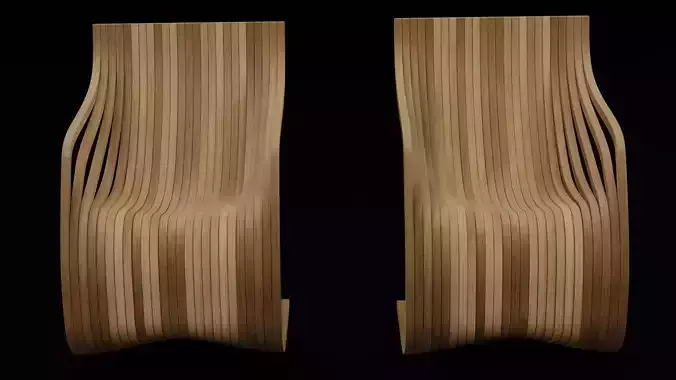 Mdorn Wooden Armchair