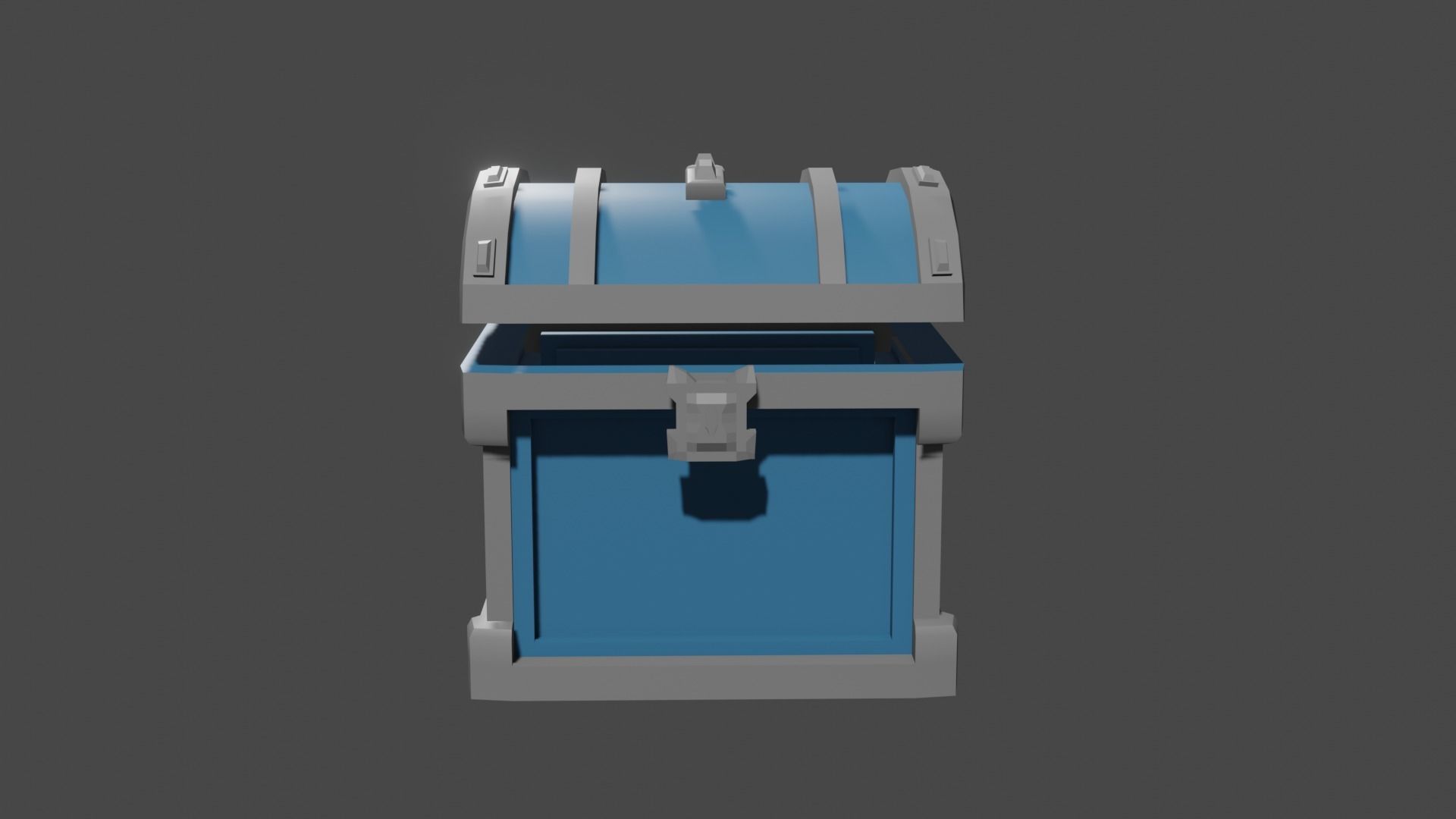 low poly game prize cases Low-poly 3D model_1