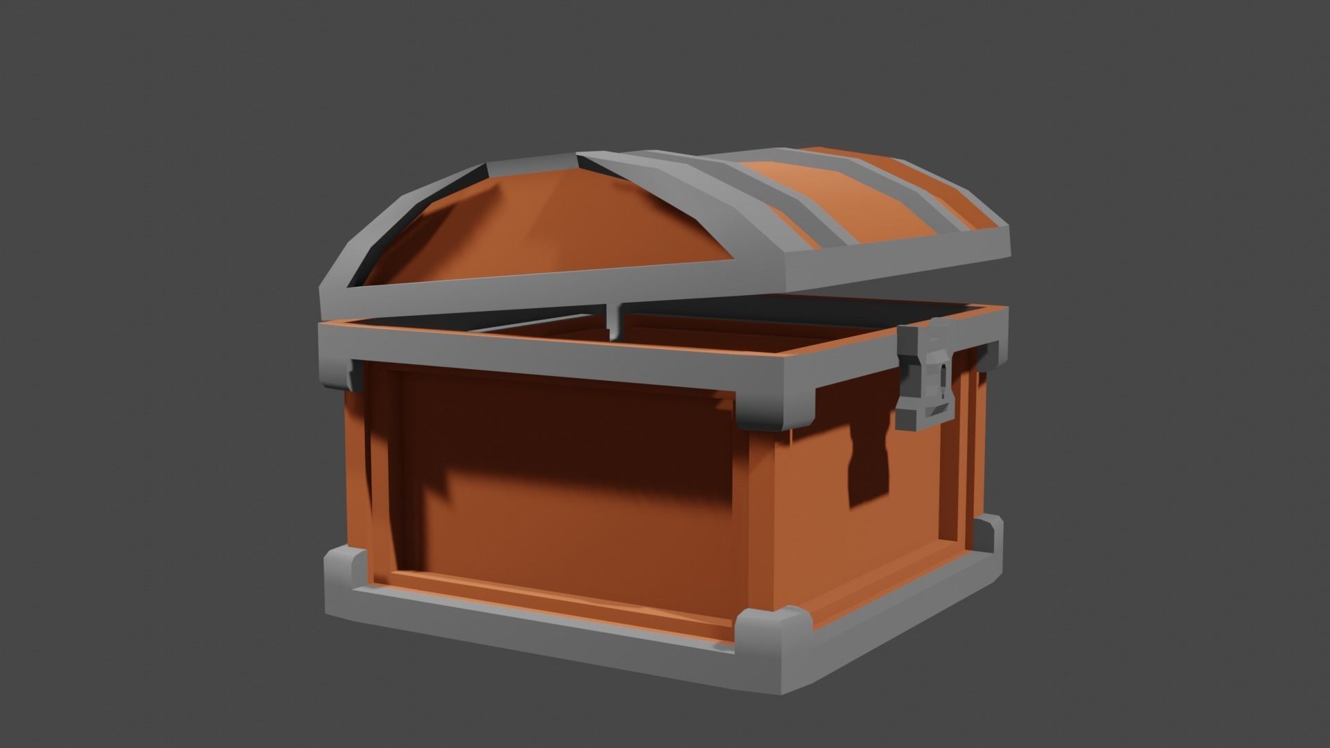 low poly game prize cases Low-poly 3D model_11