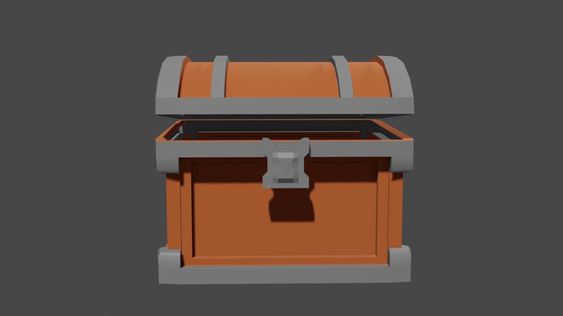 low poly game prize cases Low-poly 3D model_10