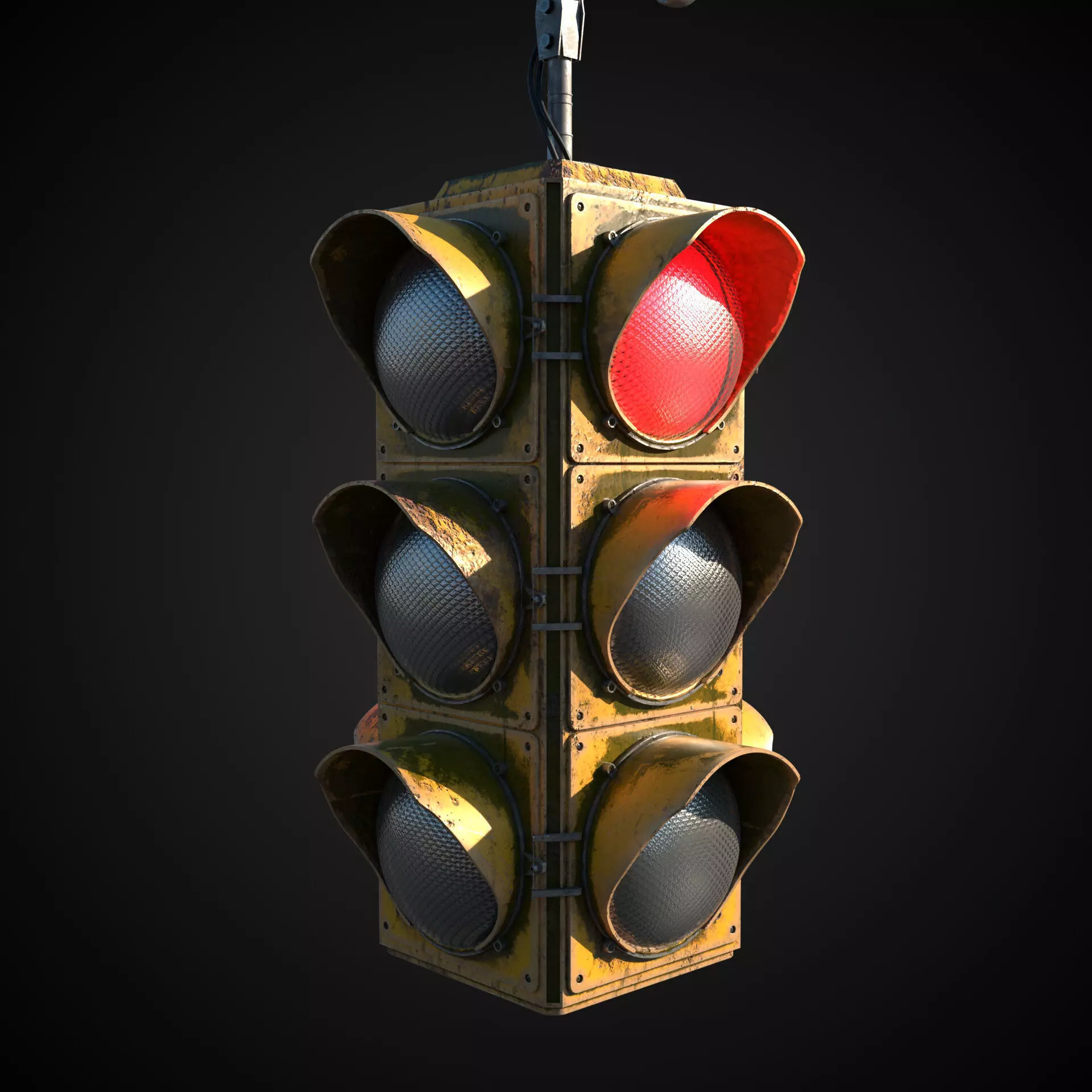 Traffic light Free 3D model