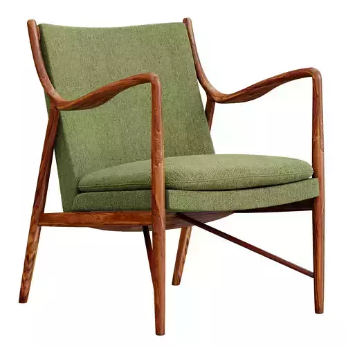 FJ 45 easy chair model 45 3D model