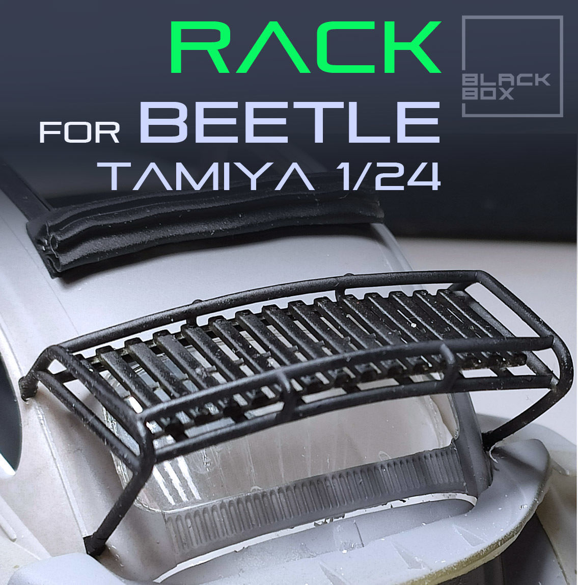 Roof Rack for Beetle Tamiya 1-24 Modelkit 3D print model_4