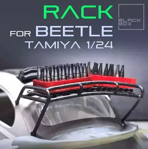 Roof Rack for Beetle Tamiya 1-24 Modelkit 3D print model
