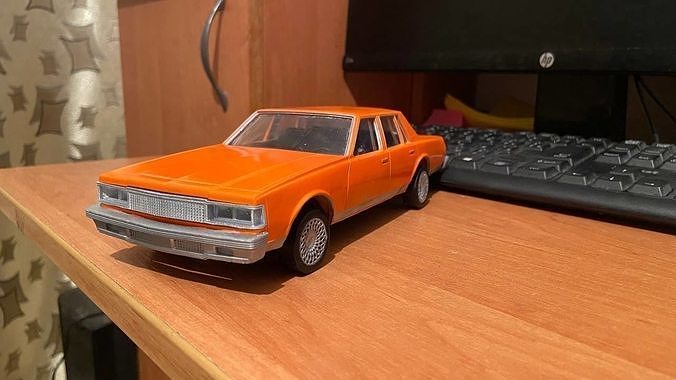 Chevrolet Caprice 1977 3D print model 5