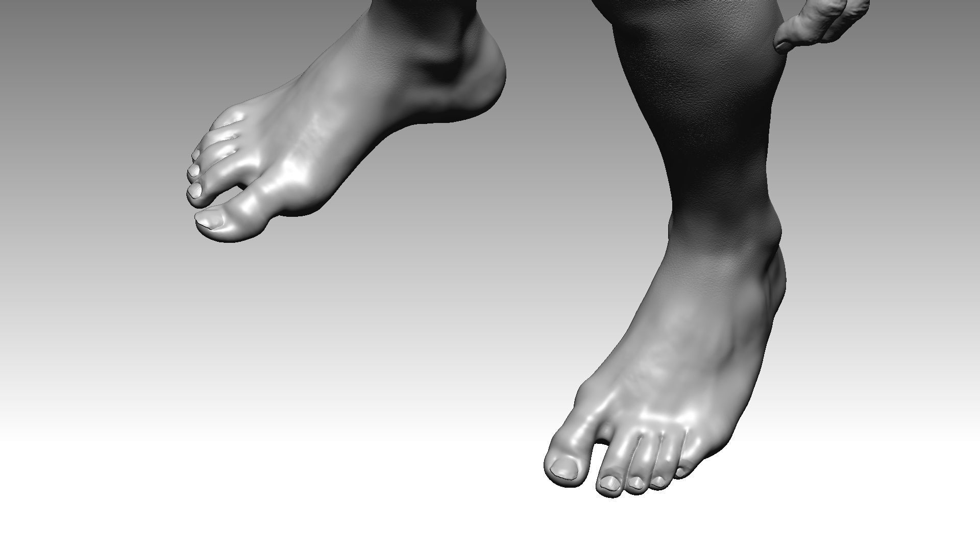 Orc HiPoly Hobbit style 3D model_14