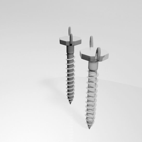 Drywall Screw 10 3D model_13