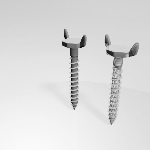 Drywall Screw 10 3D model_14