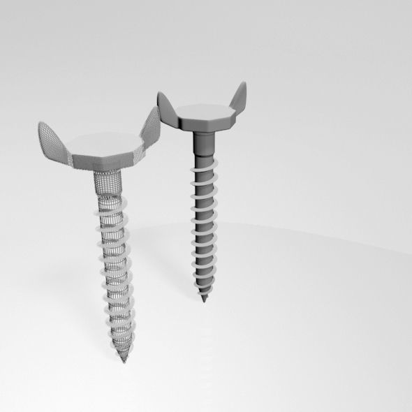 Drywall Screw 10 3D model_11