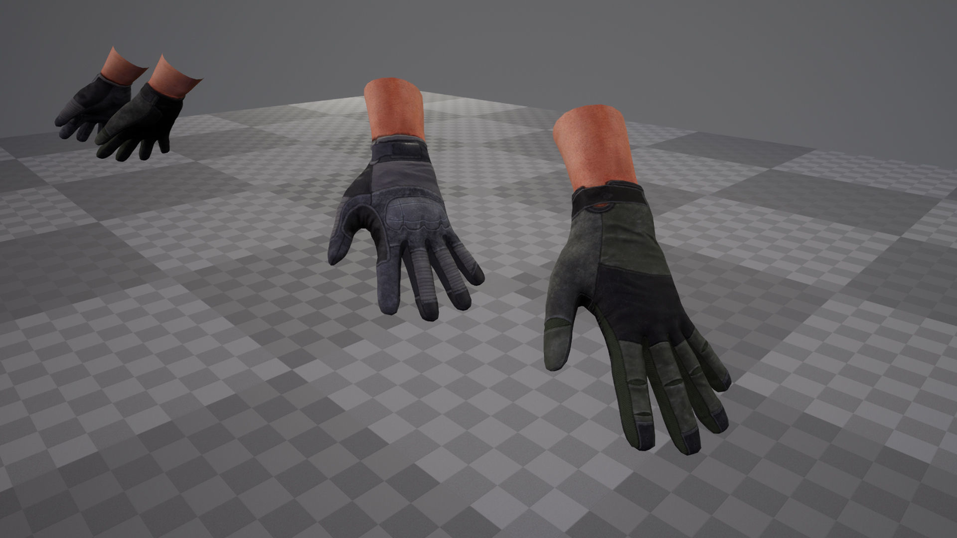 Modular Urban Soldier Low-poly 3D model_30