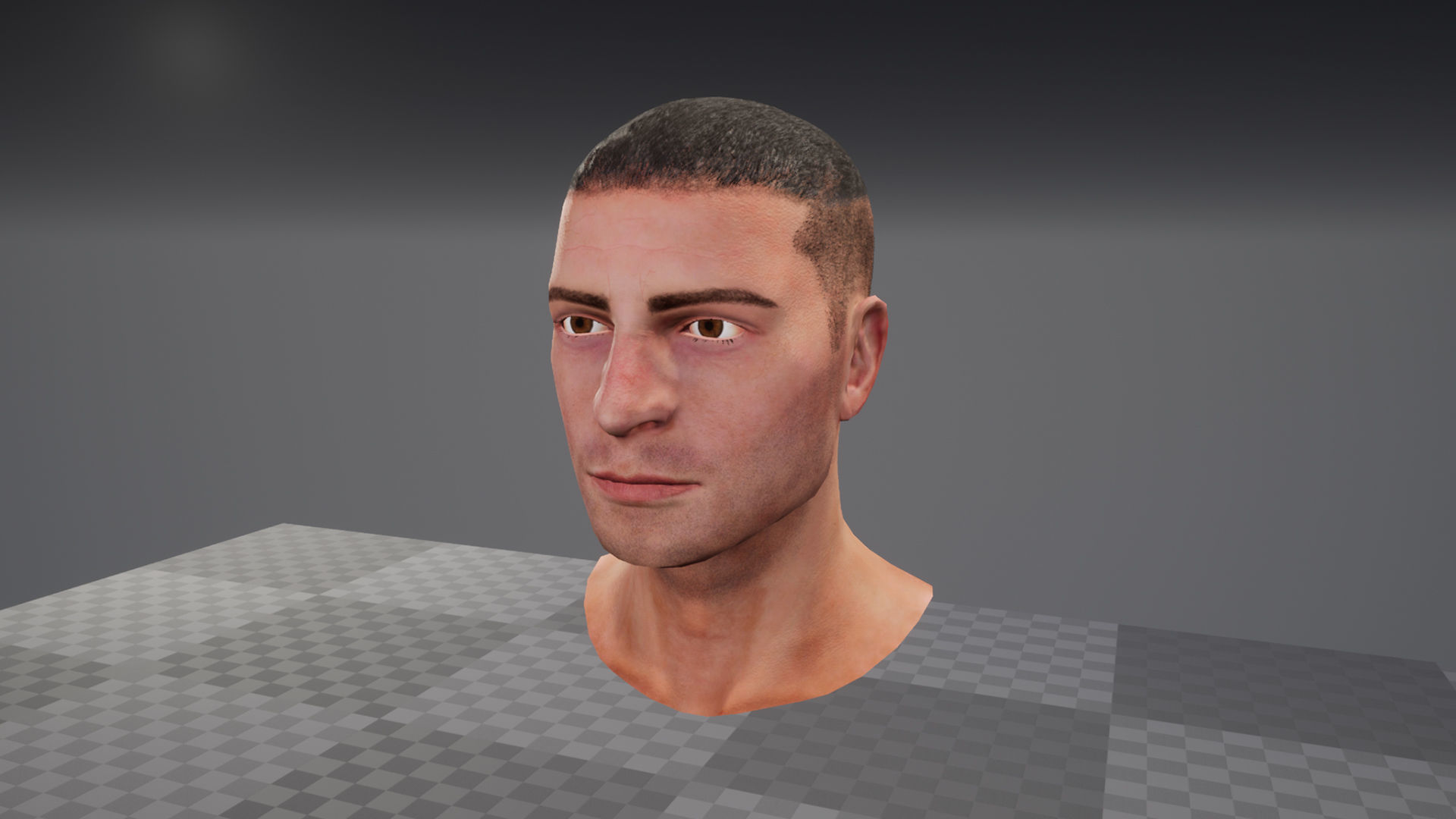 Modular Urban Soldier Low-poly 3D model_20