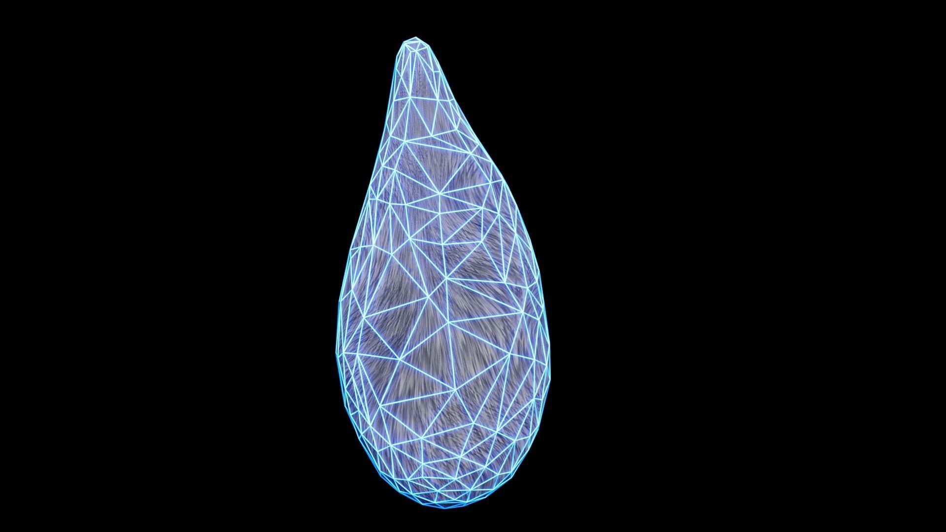 Bunny Tail for Final Fantasy XIV Low-poly 3D model_27