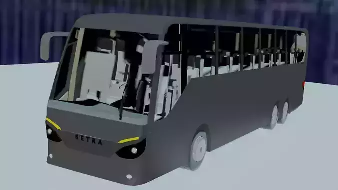 Game Ready Bus Model
