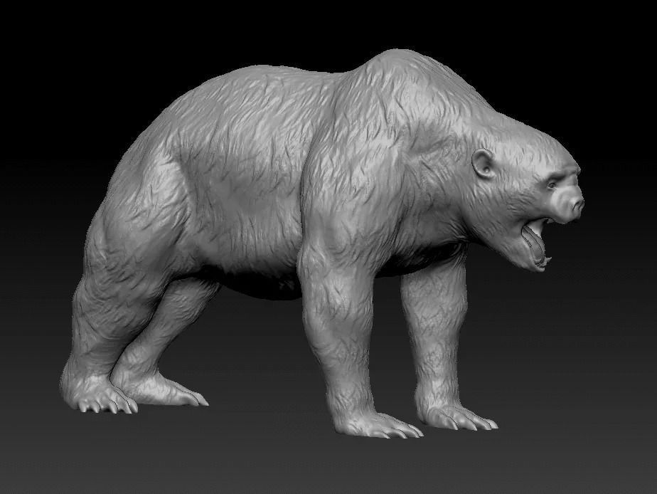 The Tuunbaq Spirit Bear Creature from The Terror 3D Print Model 3D ...
