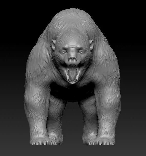 The Tuunbaq Spirit Bear from The Terror 3D Print Figurine 3D print model_9